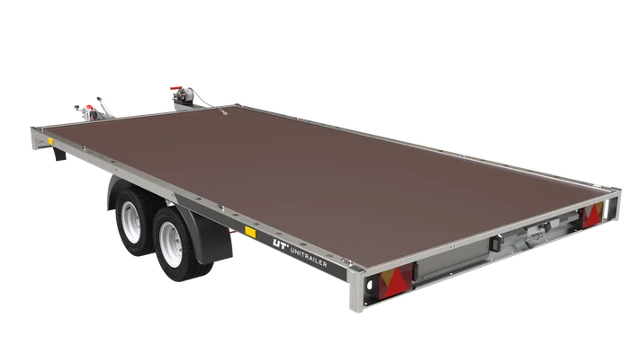 Remorque plate basculante 400×200 UNIPLAT 4020S P 2700 kg