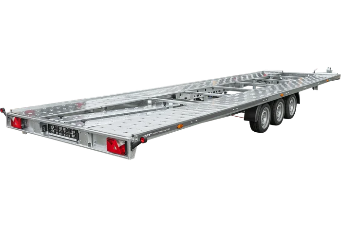 Remorque porte voiture à trois essieux 800X230 UNIPLAT 800/3 S 3500 KG