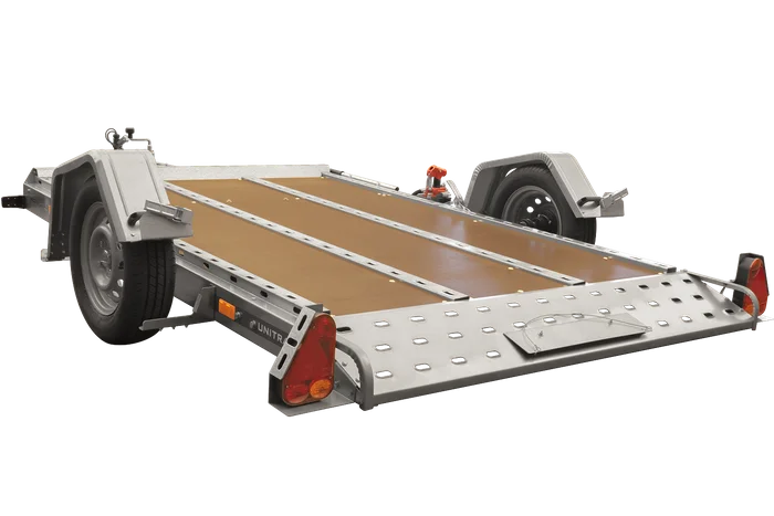 Remorque timon pliable porte-moto / porte-quad MOTOQUAD 266 750 kg