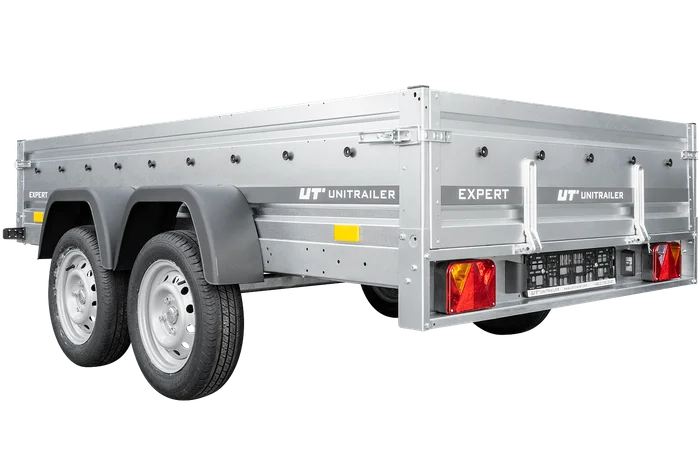 Remorque voiture 2 essieux 264×150 EXPERT 2615/2 PTAC 750 KG – Image 3